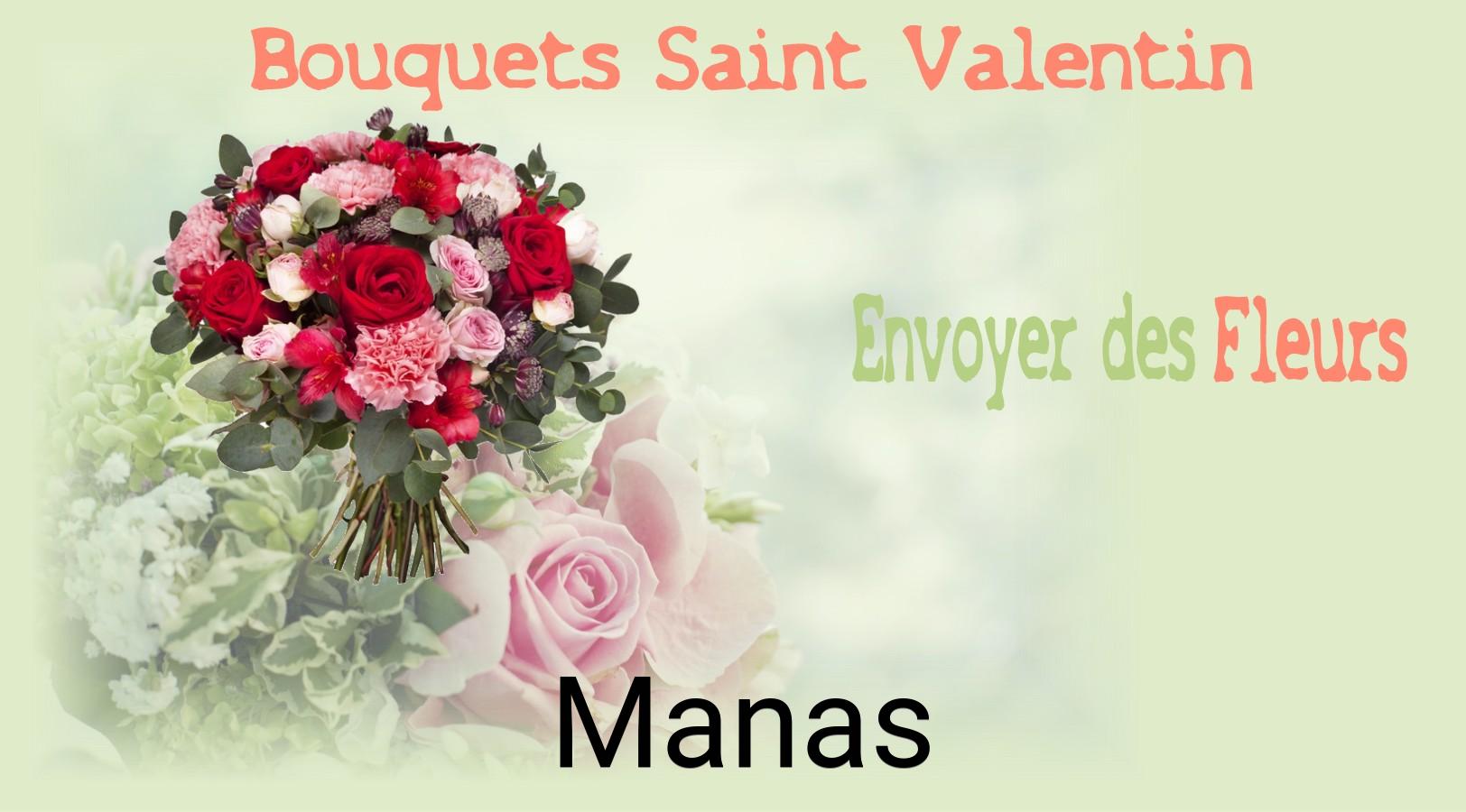 Roses de Saint-Valentin livrées à Manas